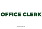 Office Clerk Jobs Description