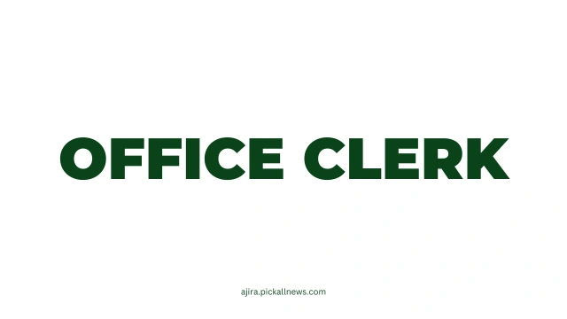 Office Clerk Jobs Description